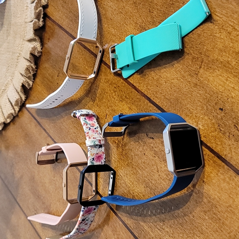 Fitbit Blaze with bands